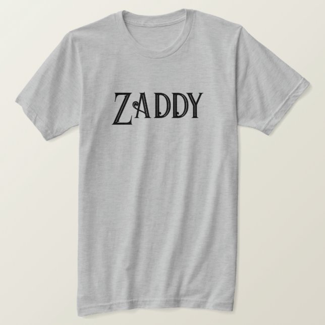 Funny Zaddy T-Shirt (Design vorne)