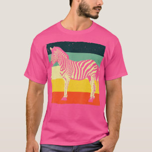 Funny Zebra Thema Männer Frauen Safari Afrika Wi T-Shirt