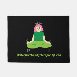 Funny Zen Welcome Door Mat Fußmatte