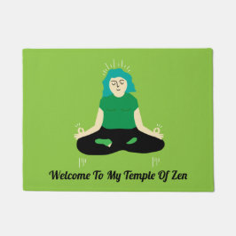 Funny Zen Welcome Door Mat Fußmatte