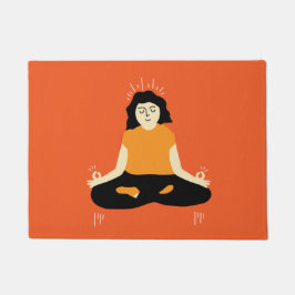 Funny Zen Welcome Door Mat Fußmatte