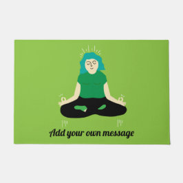 Funny Zen Welcome Door Mat Fußmatte