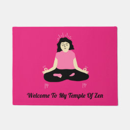 Funny Zen Welcome Door Mat Fußmatte
