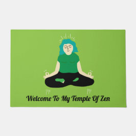 Funny Zen Welcome Door Mat Fußmatte