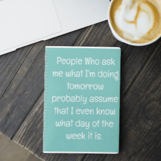 Funny Zitat für vergessene Menschen zu tun, um Spi Notizbuch