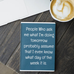 Funny Zitat für vergessene Menschen zu tun, um Spi Notizbuch