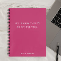 Funny Zitat gibt es eine App Magenta