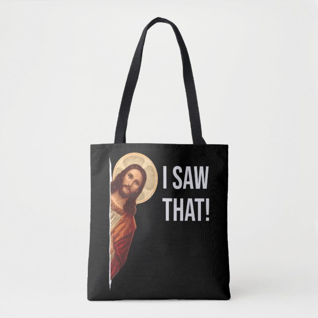 Funny Zitat Jesus Meme sah ich, dass Christlich T- (Vorderseite)