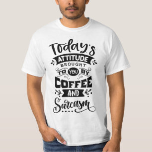 Funny Zitat l täglichen Witz schwarz-weiße Männer T-Shirt