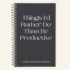 Funny Zitat Lazy Aufschieben Personalisiert Notizbuch