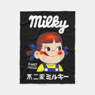 Funny Zitat Milky Retro Niedlich Baby Girl Meme Ja Fleecedecke