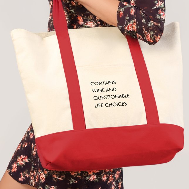 Funny Zitat Modernes Minimalistisches Niedliches G Tragetasche (Funny Quote Modern Minimalist Cute Girly Tote Bag)