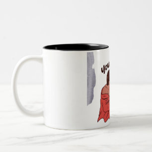 Funny Zitat Schwarze Tasse - "Du gehst Mann! Warum