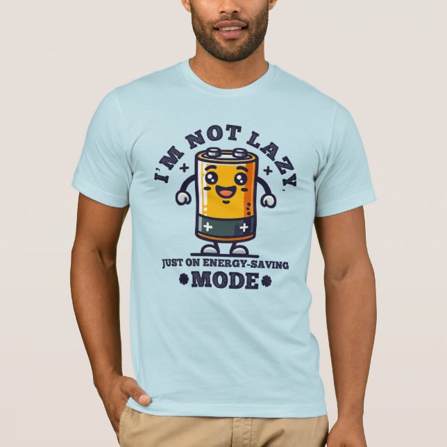 Funny Zitat T-Shirt (Vorderseite)