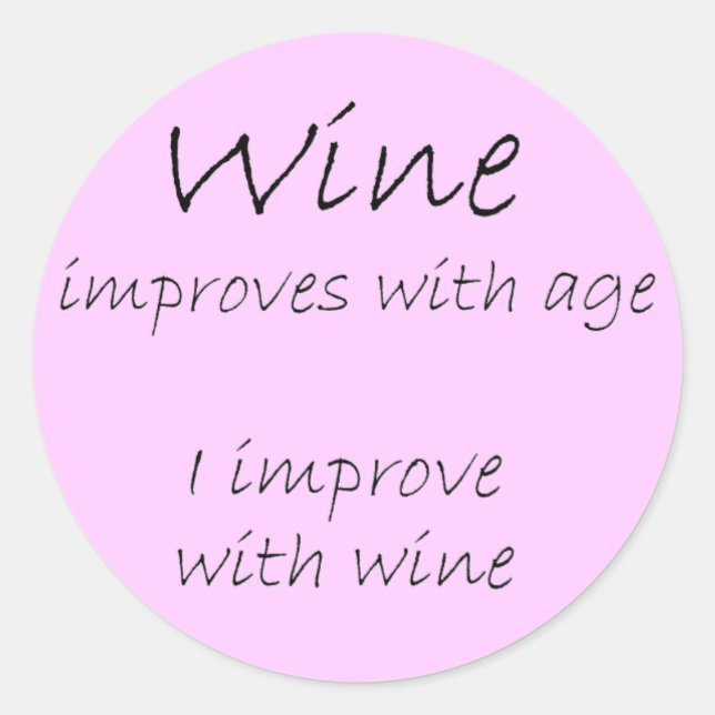 Funny zitiert Geschenke Spaß Aufkleber Geburtstags (Vorderseite)