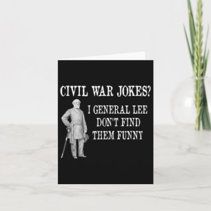 Funny Zivil War Design für History Buff & amp; Hit Karte