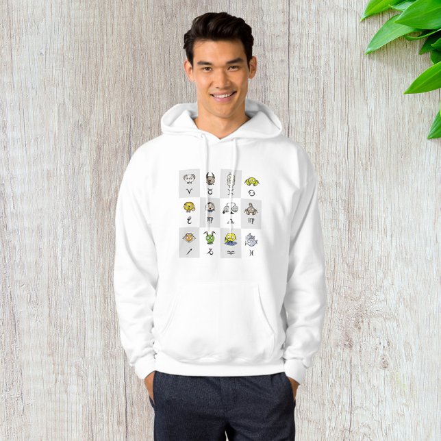 Funny Zodiac Signs Hoodie (Von Creator hochgeladen)