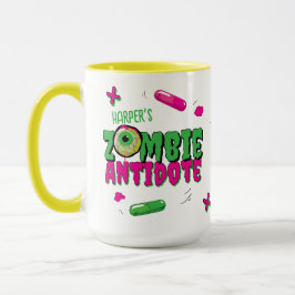Funny Zombie Antidote Shhh... Tasse