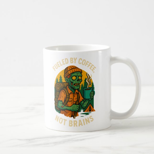 Funny Zombie Camper durch Coffee Design angeregt Kaffeetasse (Rechts)