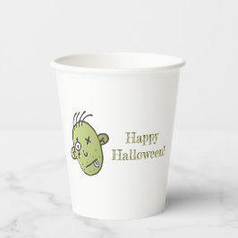 Funny Zombie halloween Pappbecher