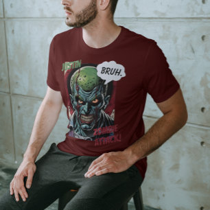 Funny Zombie Personalisiert Name T-Shirt Cooles Co