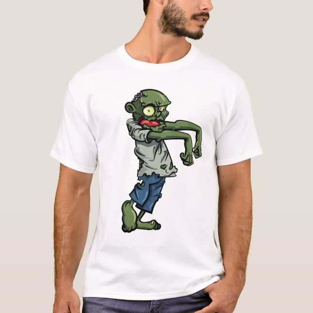Funny Zombie Shirt (Vorderseite)
