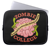 Funny Zombie Uni Logo