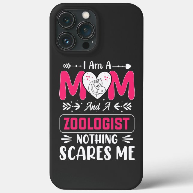 Funny Zoologist Mama, Zoologe Mama Case-Mate iPhone Hülle (Rückseite)