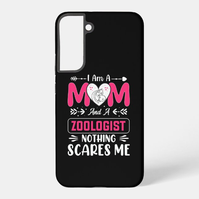 Funny Zoologist Mama, Zoologe Mama Samsung Galaxy Hülle (Rückseite)