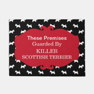 Funny Zuhause Welcome Matt Scottish Terrier Theme Fußmatte