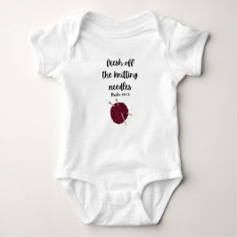 FunnyChrsitian Baby Jersey/Bodysuit | Psalm 139:13 Strampler