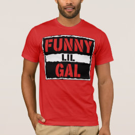 FunnyLilGalReacts Attitude Wrestling Shirt (rot)
