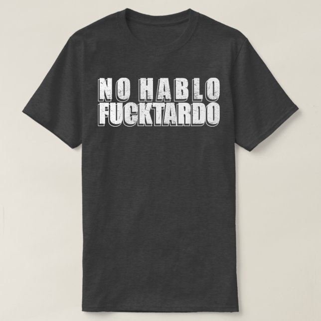 funnyxmas No Hablo TShirt (Design vorne)