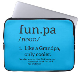 Funpa wie ein Opa nur Cooler Laptopschutzhülle