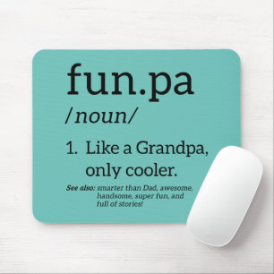 Funpa wie ein Opa nur Cooler Mousepad