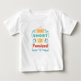Funsize Adventure Design Yellow Blue Red Baby T-shirt