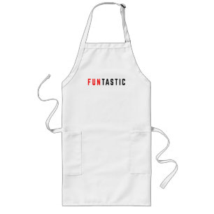 Funtastisches lustiges Design Lange Schürze