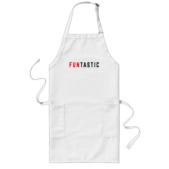 Funtastisches lustiges Design Lange Schürze (Vorne)