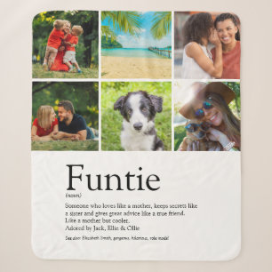 Funtie Tante Tante Modern Foto Collage Sherpadecke