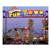 Funtown Pier im Lights