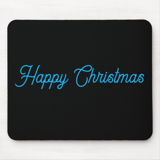 Funy Mousse Pads glücklich Weihnachten Mousepad (Vorne)