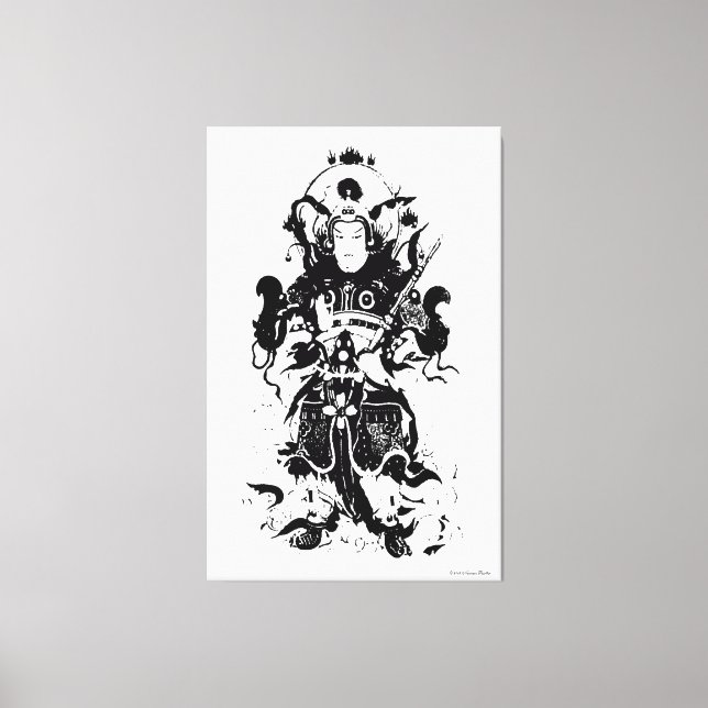 Fuo Tuo Stretched Canvas Print Leinwanddruck (Vorderseite)