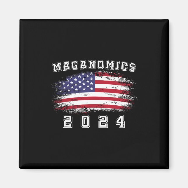Für 2024 Trump Präsident Legend 1 Magnet (Vorne)
