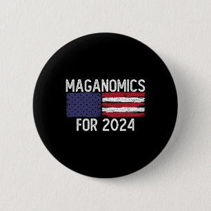 Für 2024 Trump-Präsident Legend Button