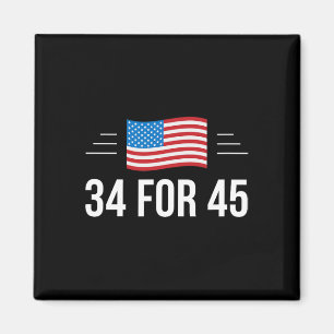 Für 45 - Trump Guilty Times - Magnet