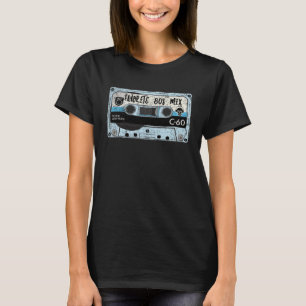 für 80er-Musikfans Old School Cassette Retro Distr T-Shirt