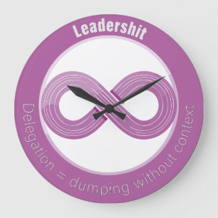 Für Agile Coaches, Scrum Master, Product Owner Große Wanduhr