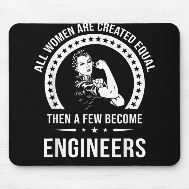 Für alle Frauen ist ein lustiger Ingenieur gleich Mousepad (Vorne)
