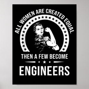 Für alle Frauen ist ein lustiger Ingenieur gleich Poster