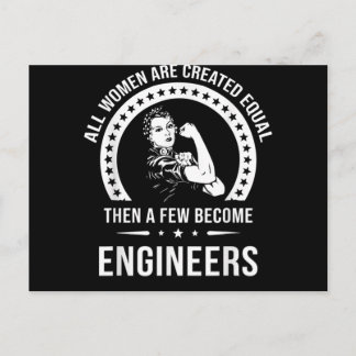 Für alle Frauen ist ein lustiger Ingenieur gleich Postkarte